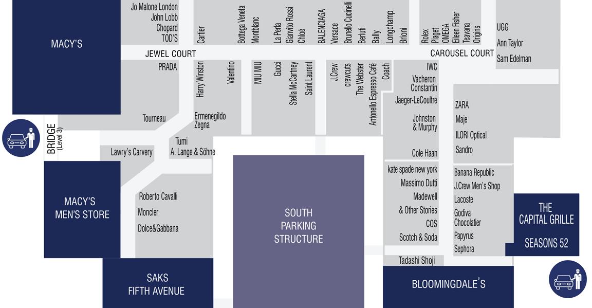 South coast plaza map directory South Coast Plaza Map map and store listings (Costa Mesa, CA ) South Coast Plaza Map South Coast Plaza Village, South Coast Plaza Village. Showcase Gallery Segerstrom Center for the Arts, Segerstrom Center for the Arts. South Coast Repertory. Level 2, Level 3, Nordstrom Wing. St. John. Level 1, Macy's Home Store .