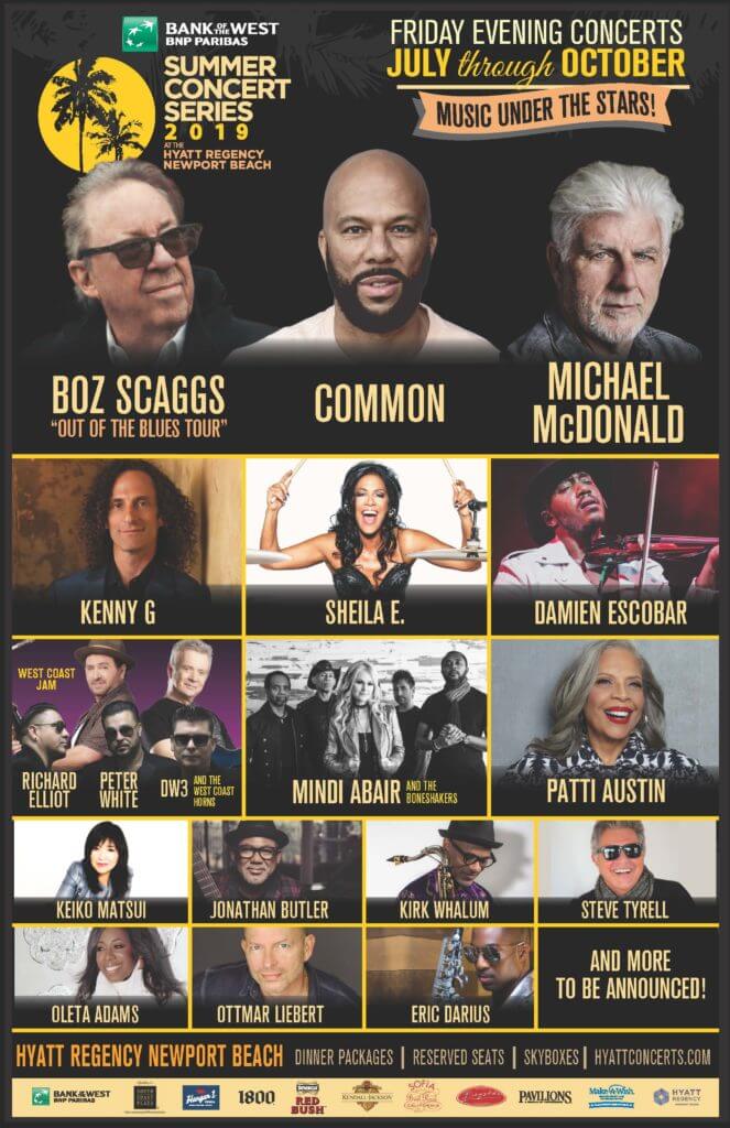 Summer Concert Series at the Hyatt Regency Newport Beach South Coast