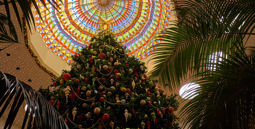 Visit Our Trio of Giant Christmas Trees South Coast Plaza