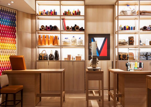 Louis Vuitton's Penthouse Atelier At South Coast Plaza