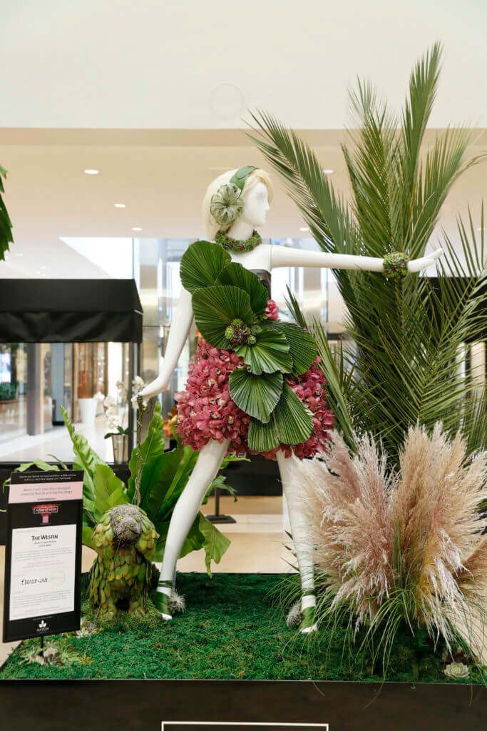 Fleurs de Villes: The Floral Fashion Extravaganza – South Coast Plaza