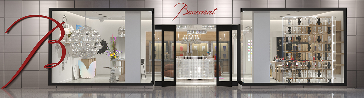 Baccarat has opened an expansive and interactive boutique