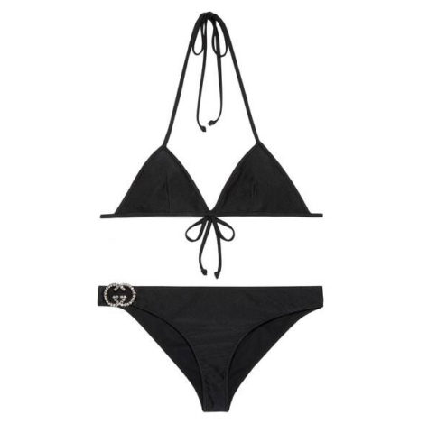 Gucci Women's Sparkling Jersey Bikini Set