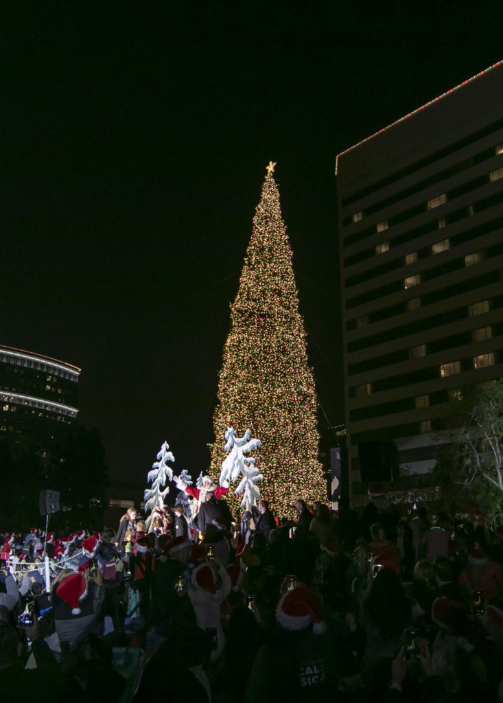 South Coast Plaza Traditional Tree Lighting Ceremony