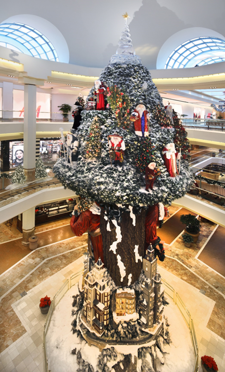 Check out the Louis Vuitton Christmas Tree At South Coast Plaza