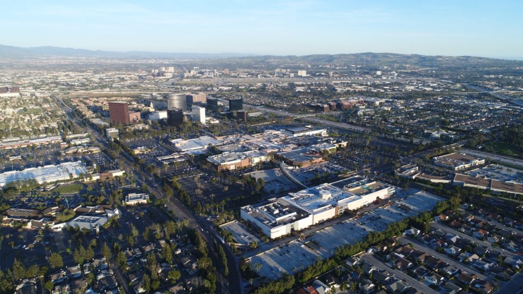 South Coast Plaza, California, USA