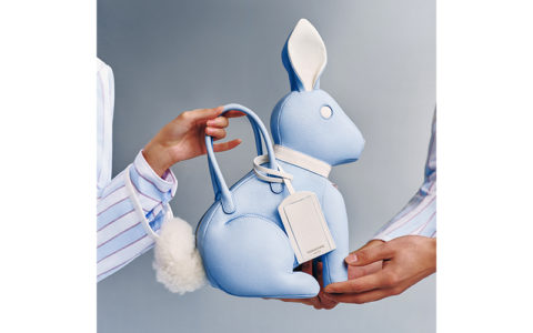 Thom browne sales rabbit bag