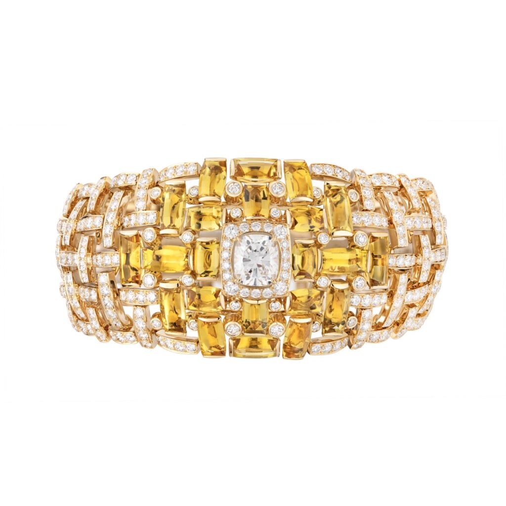Chanel Sapphire Diamond White Gold Comete Earrings