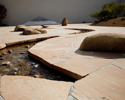 Completed in 1982, this 1.6-acre quiet retreat by the world-renown Isamu Noguchi is one of the most important large outdoor sculptures in Southern California. Six elements of the state’s landscape are depicted along with 15 granite rocks composed to form “The Spirit of the Lima Bean,” an homage to the land’s agricultural heritage. Commissioned by Henry Segerstrom and the Segerstrom Family.